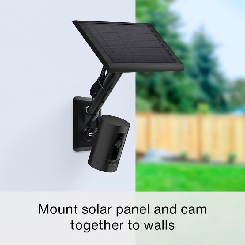 Holicfun 2-in-1 Wall Mount for Ring, Arlo, and Cameras & Solar Panels with 1/4"-20 Screw Hole - White - Image 2